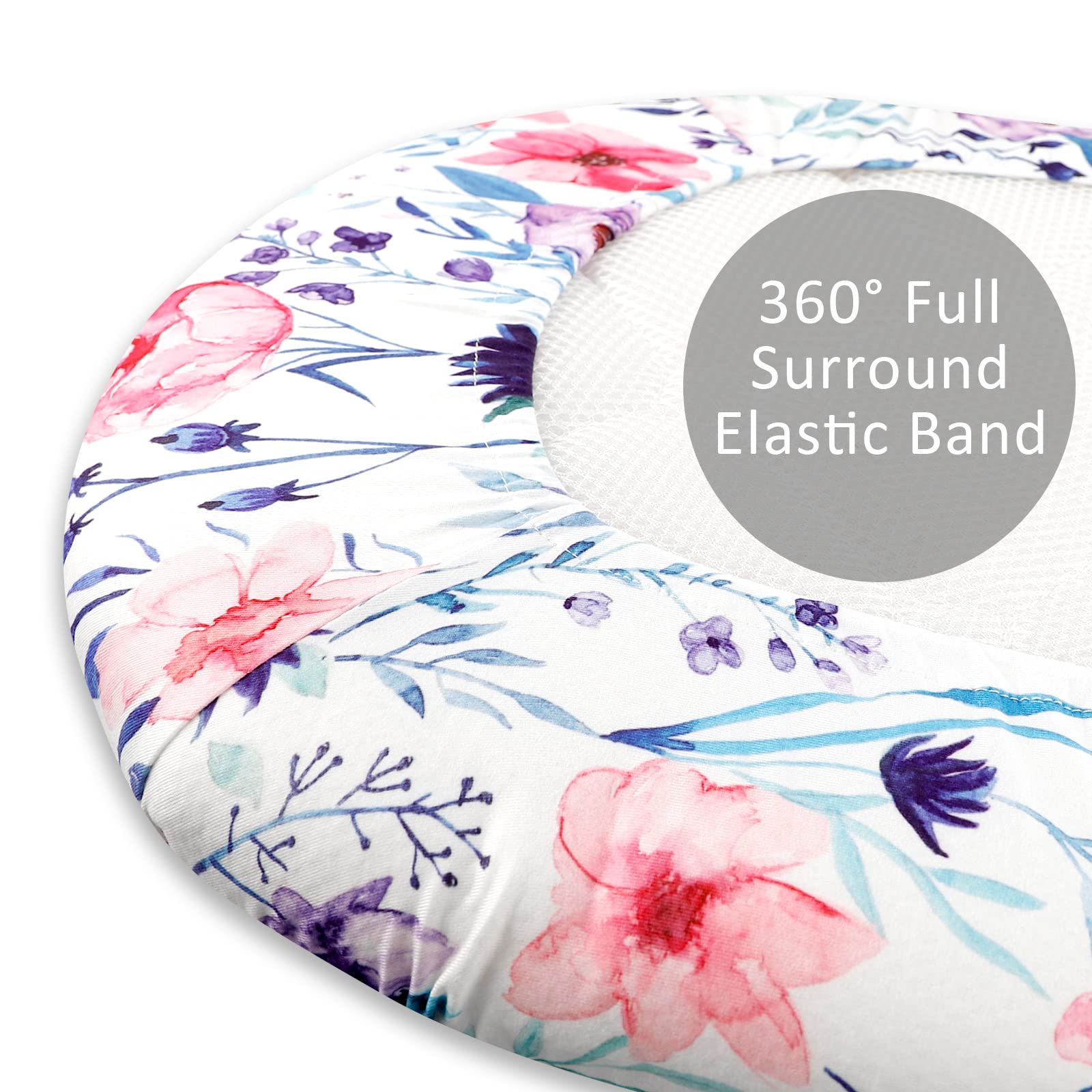 Pea Pod easy-care fabric is machine washable and quick to dry