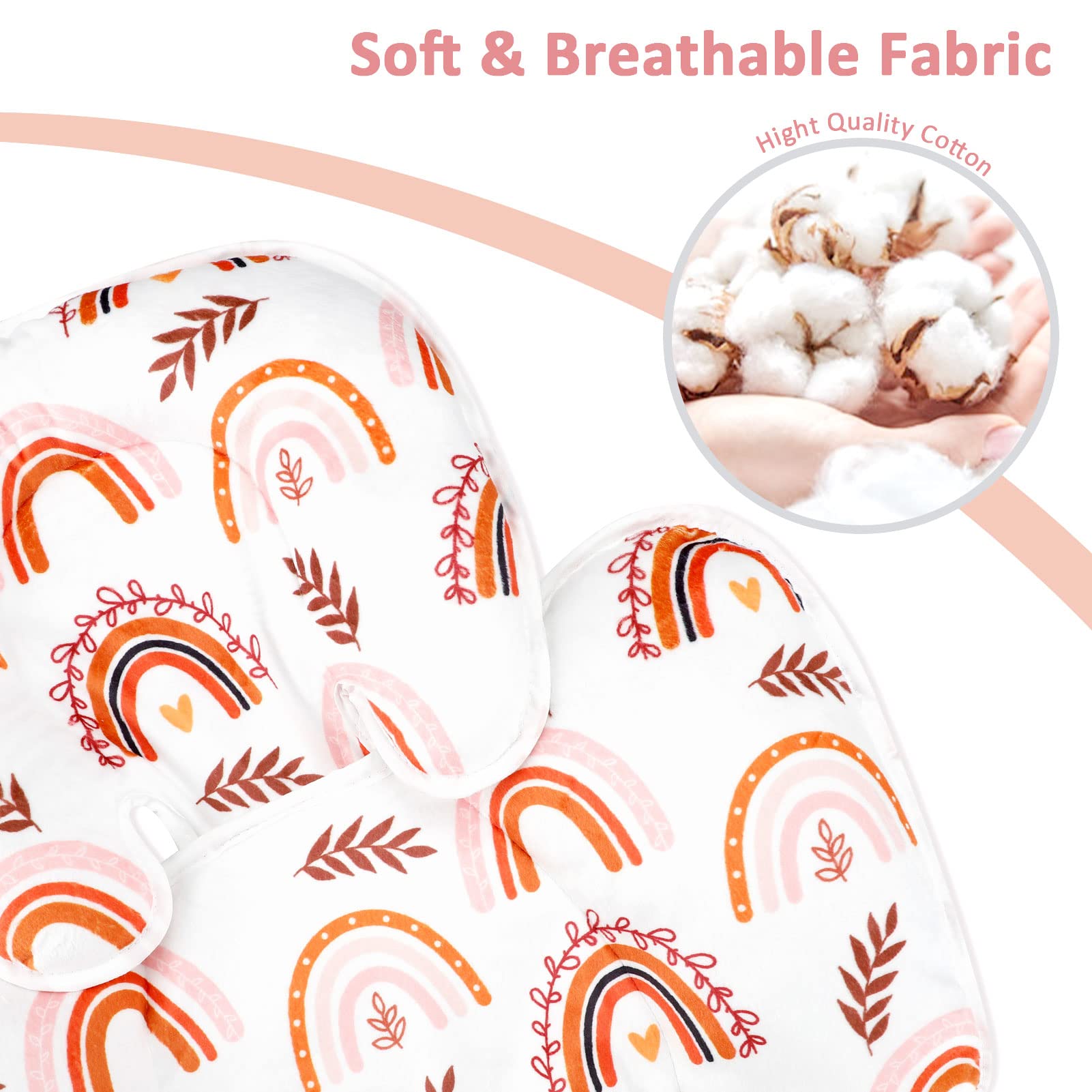 Pea Pod soft flannel and Minky fabric creates gentle coziness.