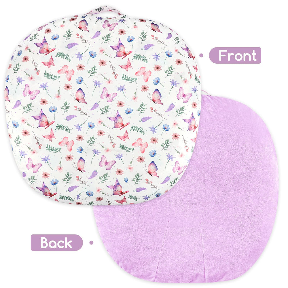 Pea Pod soft polyester fleece touches baby's skin gently.
