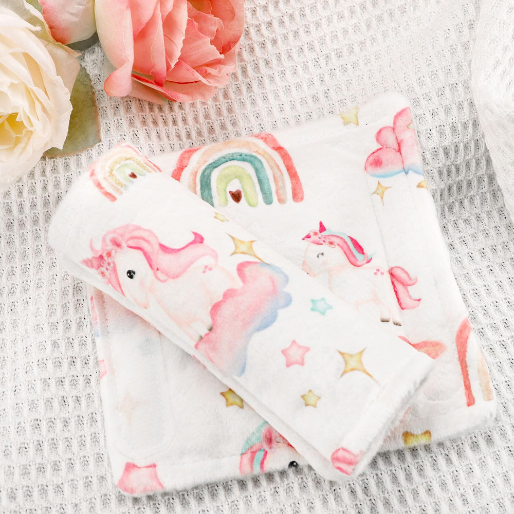Pea Pod unicorn strap cover makes a thoughtful baby shower gift.