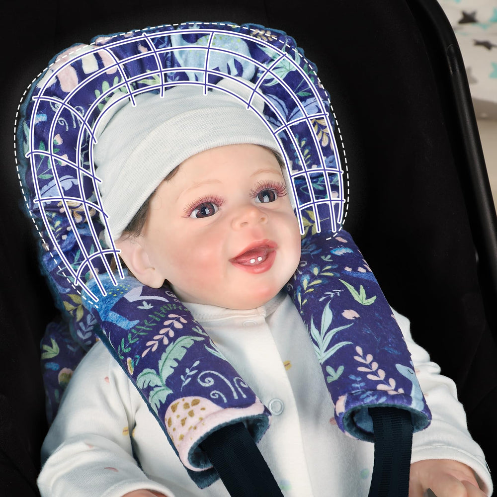 Pea Pod universal-fit cushion compatible with car seats and strollers