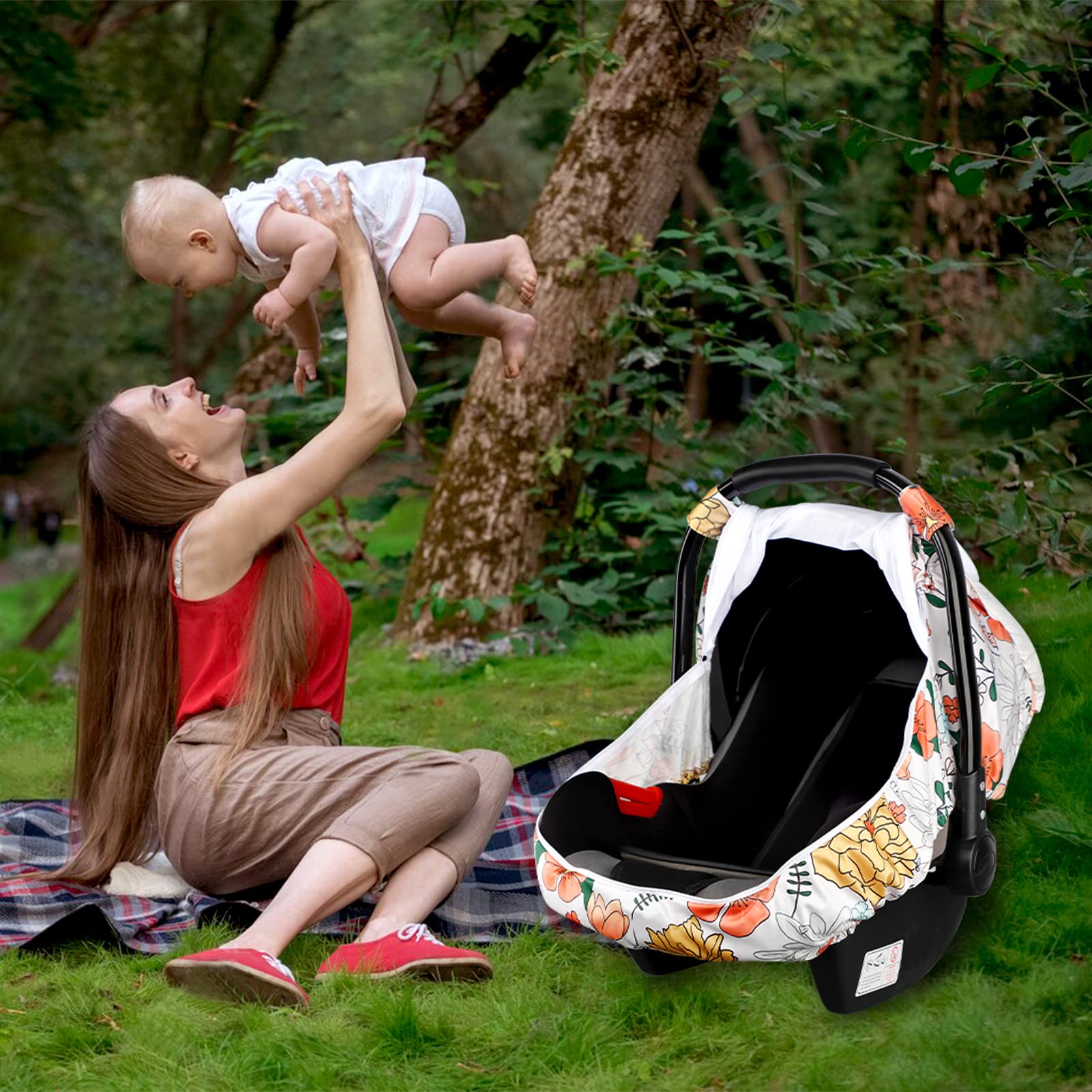 Pea Pod universal fit for most car seats and stroller carriers