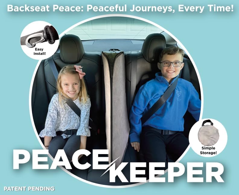Peace Keeper child-divider offers gentle separation for smoother rides