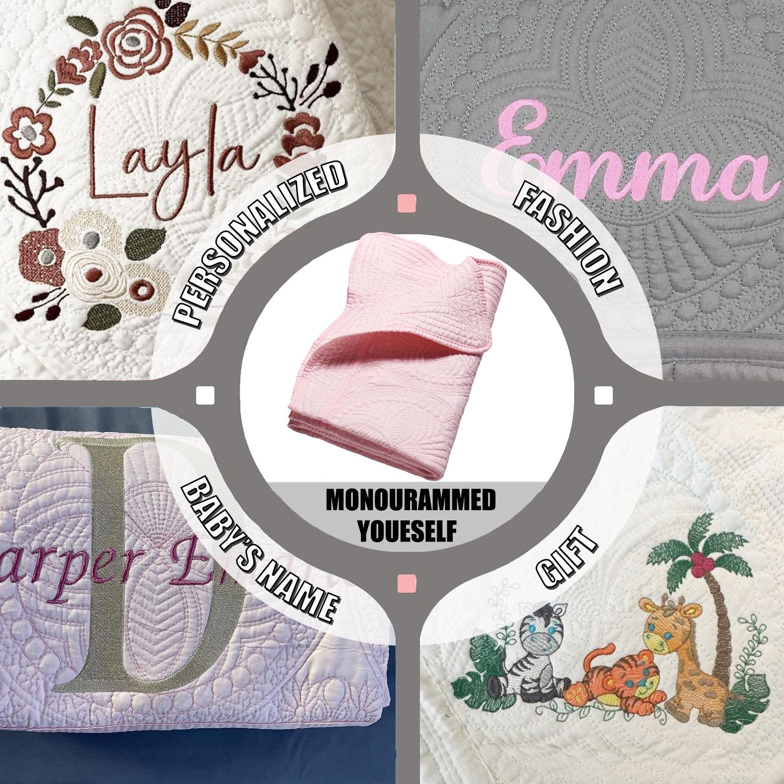 PEACELOVER monogram option shown as a personalized keepsake gift.