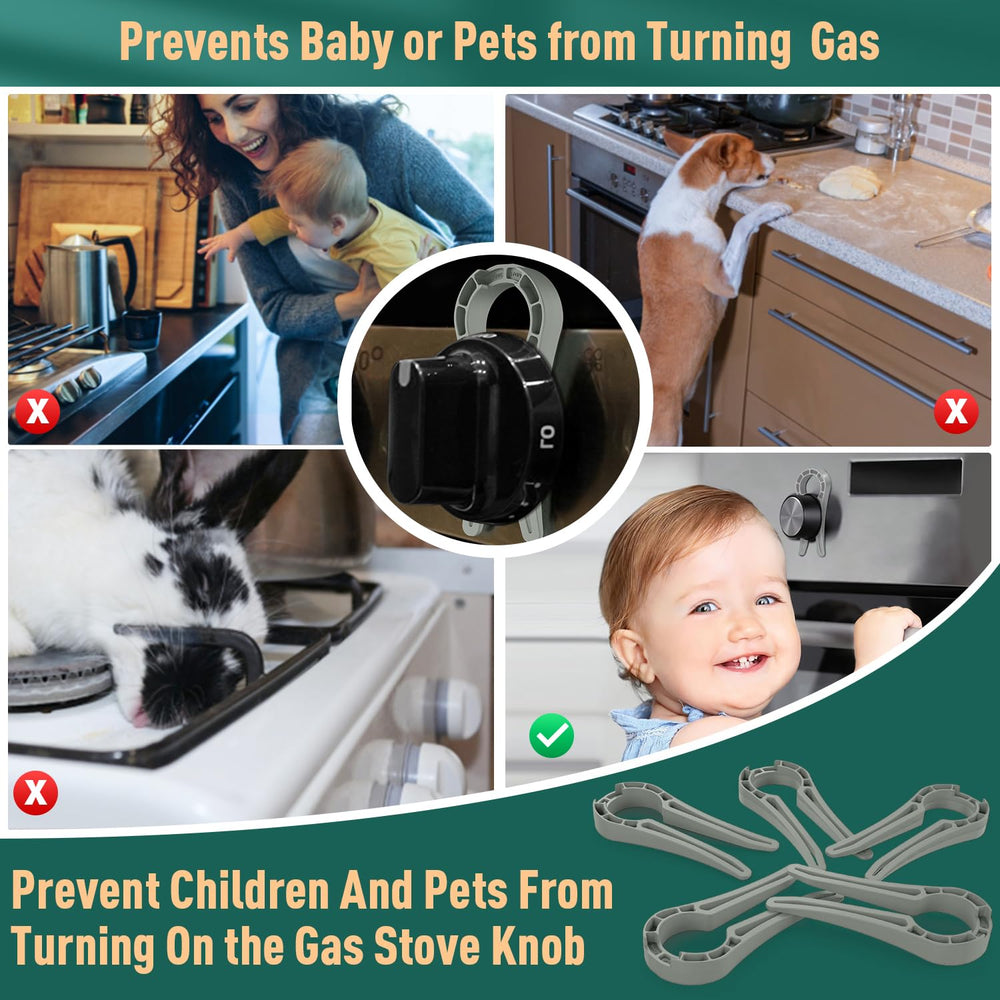 PeachLeaf-high-temp-plastic-durable-stove-lock illustrates heat-friendly durability.