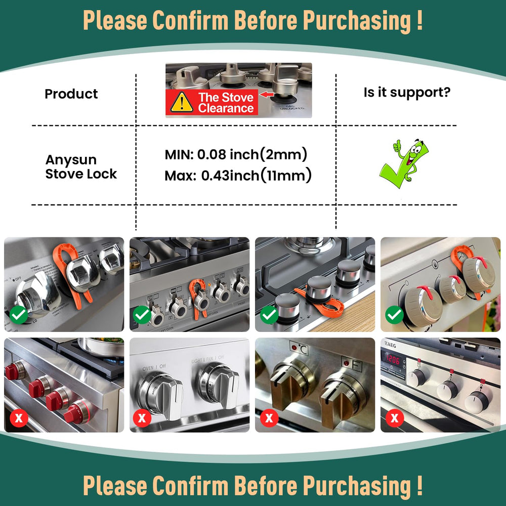 PeachLeaf knob protection close-up highlights durable, heat-resistant plastic.