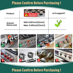 PeachLeaf knob protection close-up highlights durable, heat-resistant plastic.