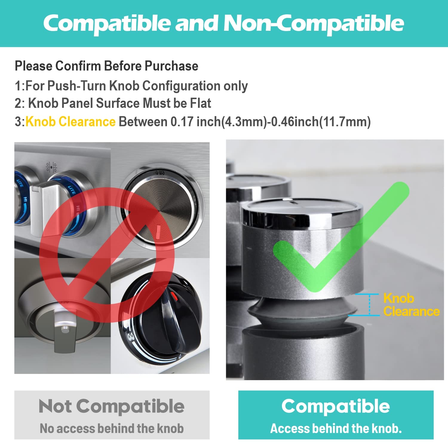 PeachLeaf stove knob locks offer easy installation, keeping adults in control while cooking