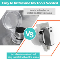 PeachLeaf easy-installation shows quick securing of stove knobs for busy kitchens.