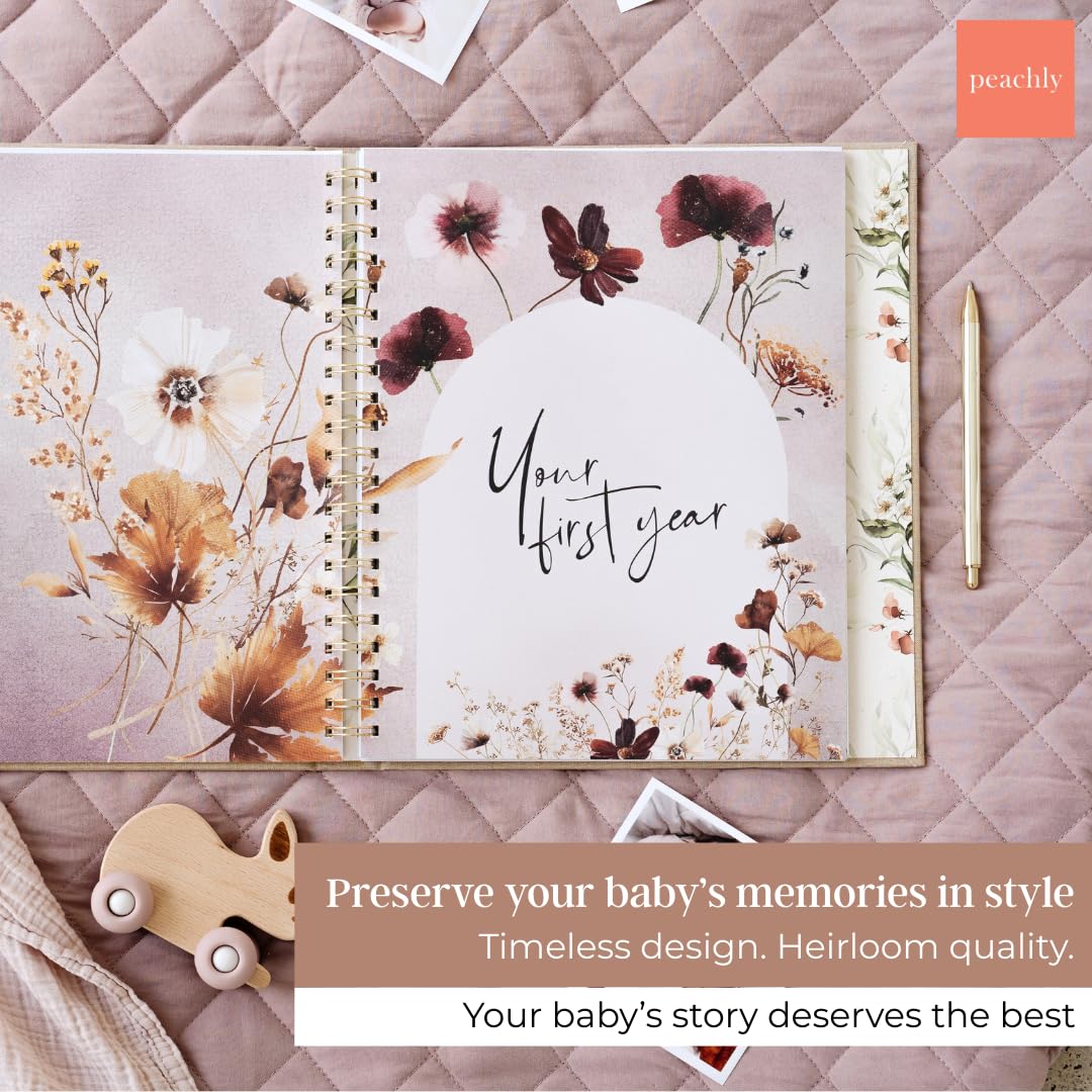 Peachly Fleur pages use 200gsm stock to prevent bleed-through.