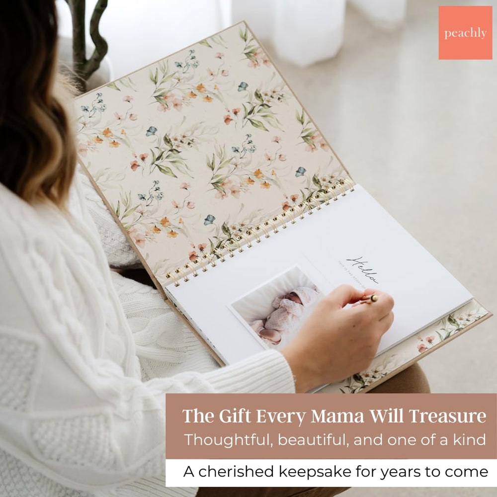 Peachly Fleur keepsake envelope consolidates small treasures in one place.