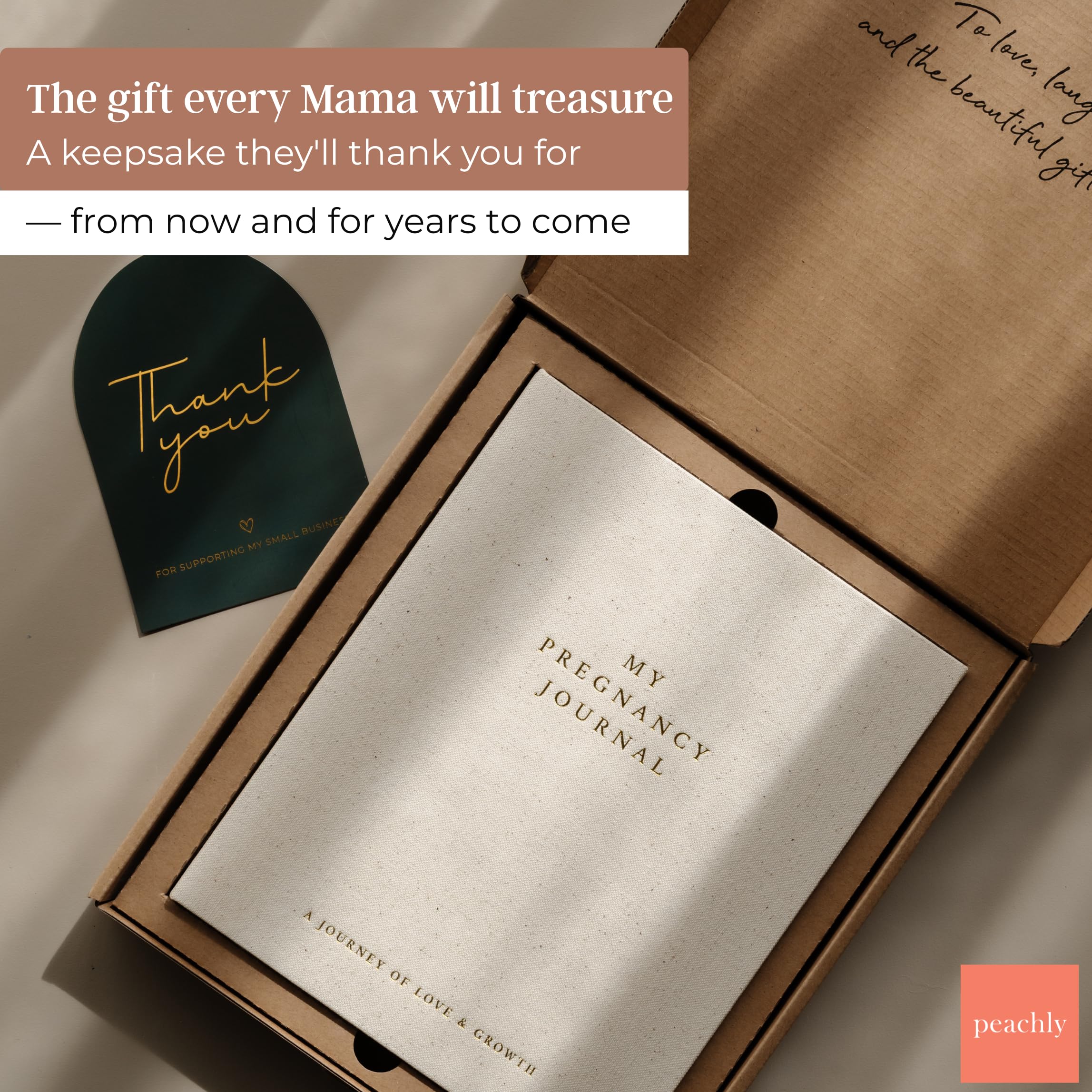 Peachly gift box reflects minimalist style for a thoughtful present