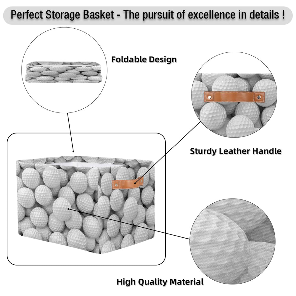 Peaom Golf basket made of durable canvas yet lightweight