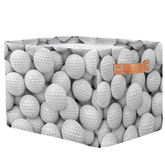Peaom Golf basket with handles, portable for toys and towels