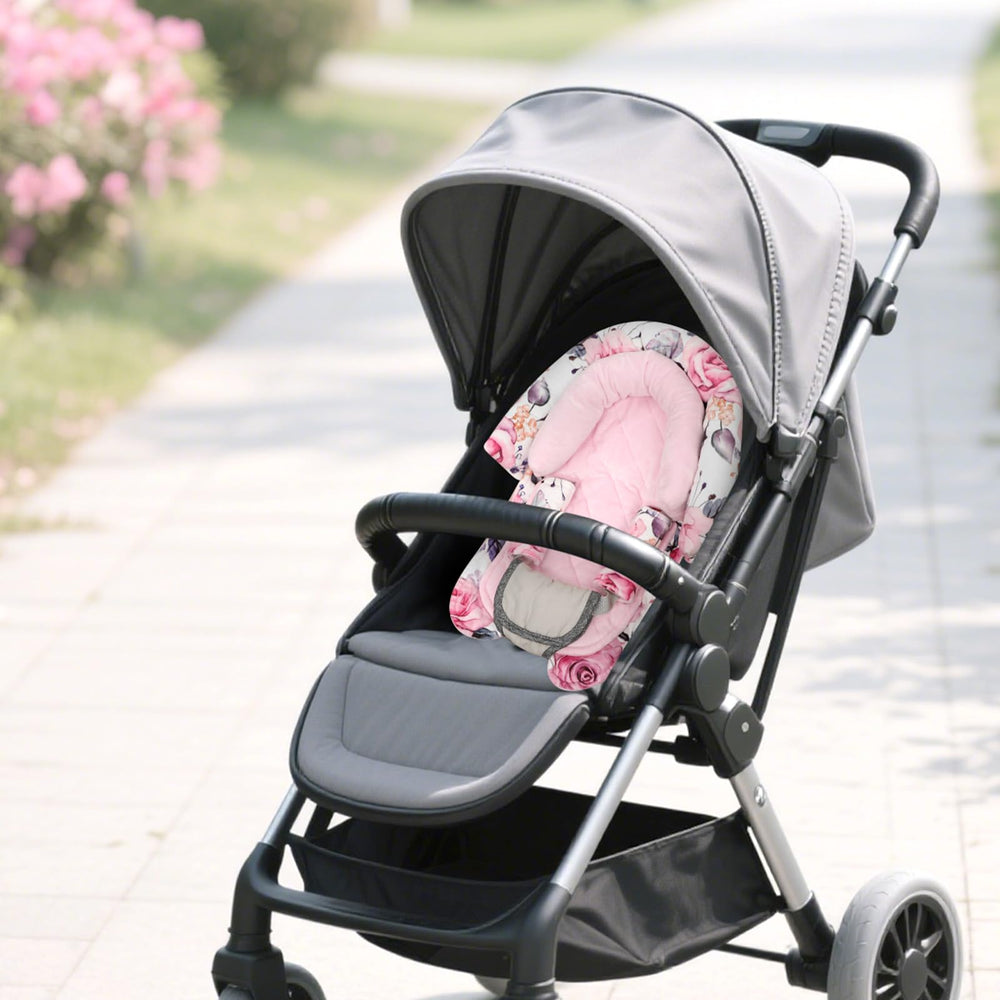Pea Pod breathable fabric keeps baby cool and comfortable during rides
