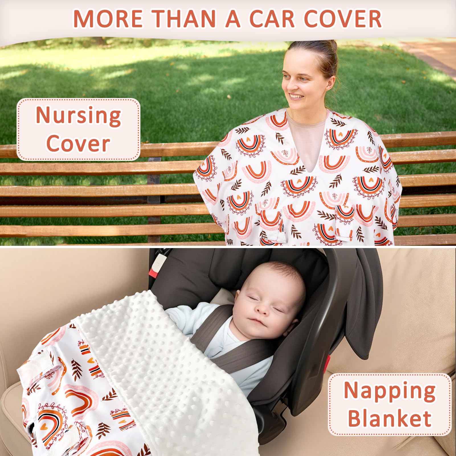 Pea Pod breathable Minky fabric in use for baby comfort