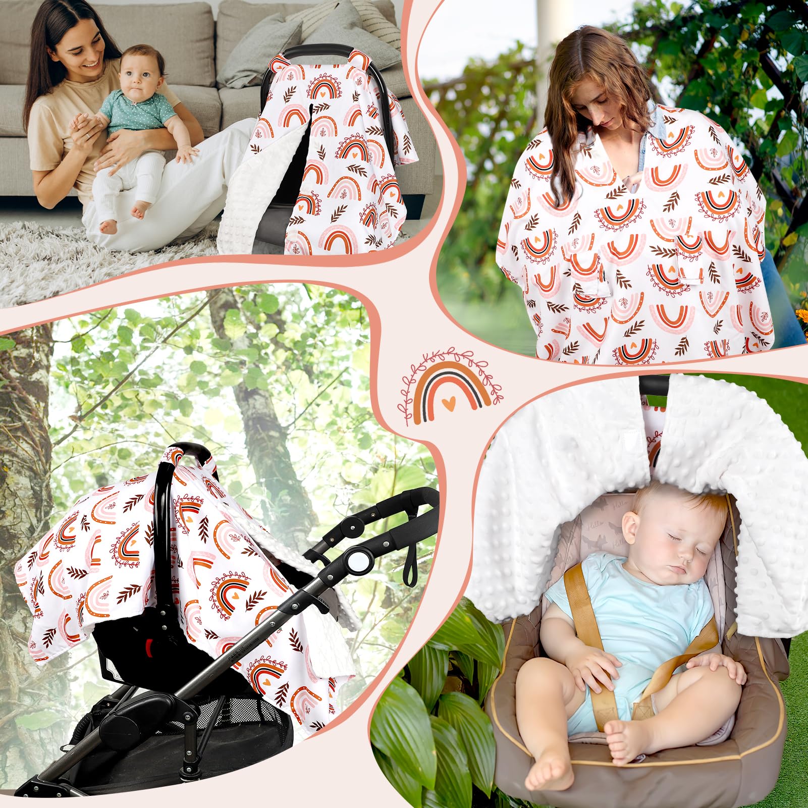 Pea Pod compact storage design fitting in a diaper bag