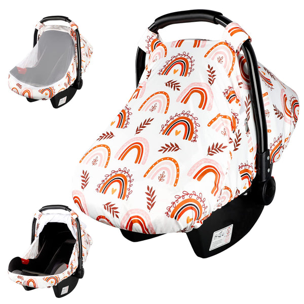 Pea Pod rainbow canopy with peep window for visibility and airflow