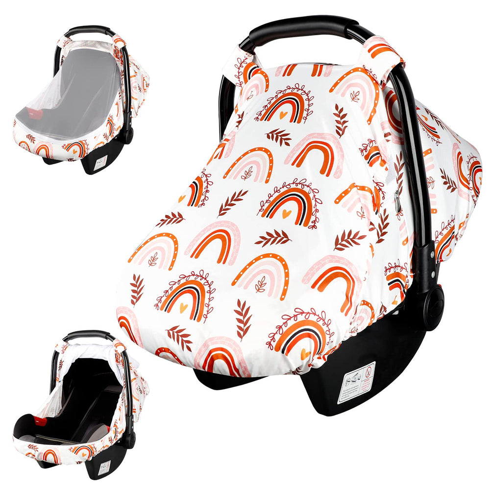 Pea Pod rainbow canopy with peep window for visibility and airflow