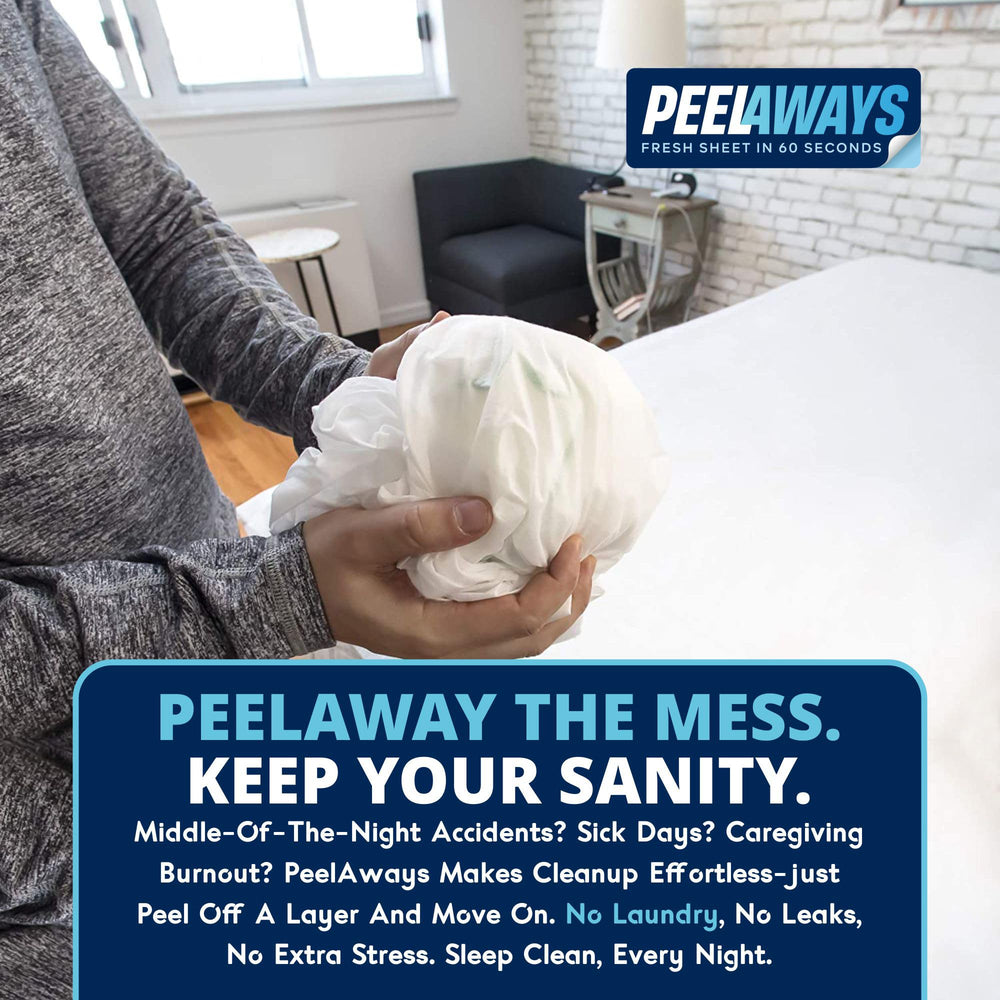 PEELAWAYS waterproof barrier safeguards mattresses in hotels and travel