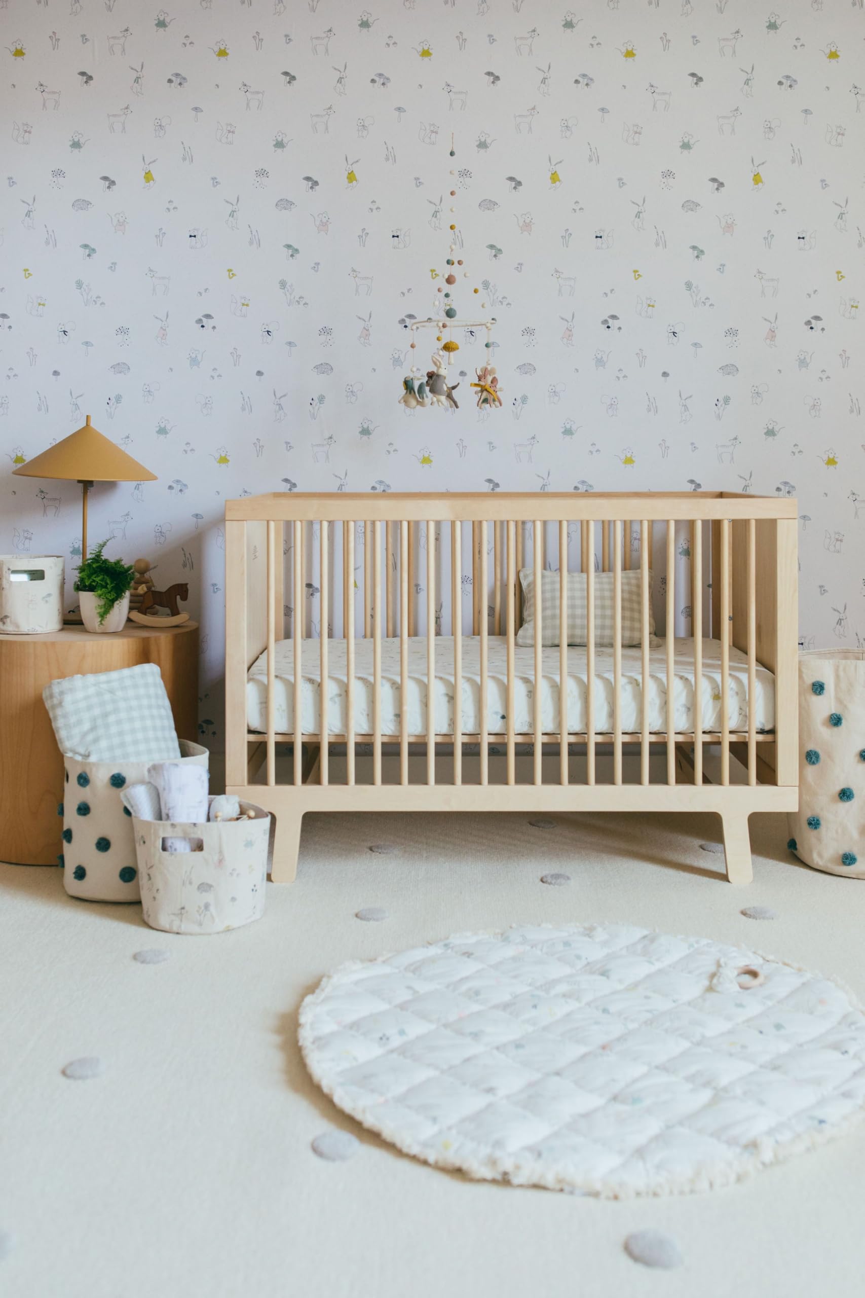 PEHR Magical Forest Play Mat plush-fill creates a cushioned play surface