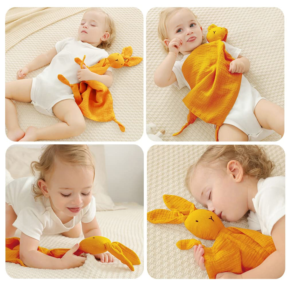 PEIPEIWU muslin double-layer closeup highlights breathable cotton