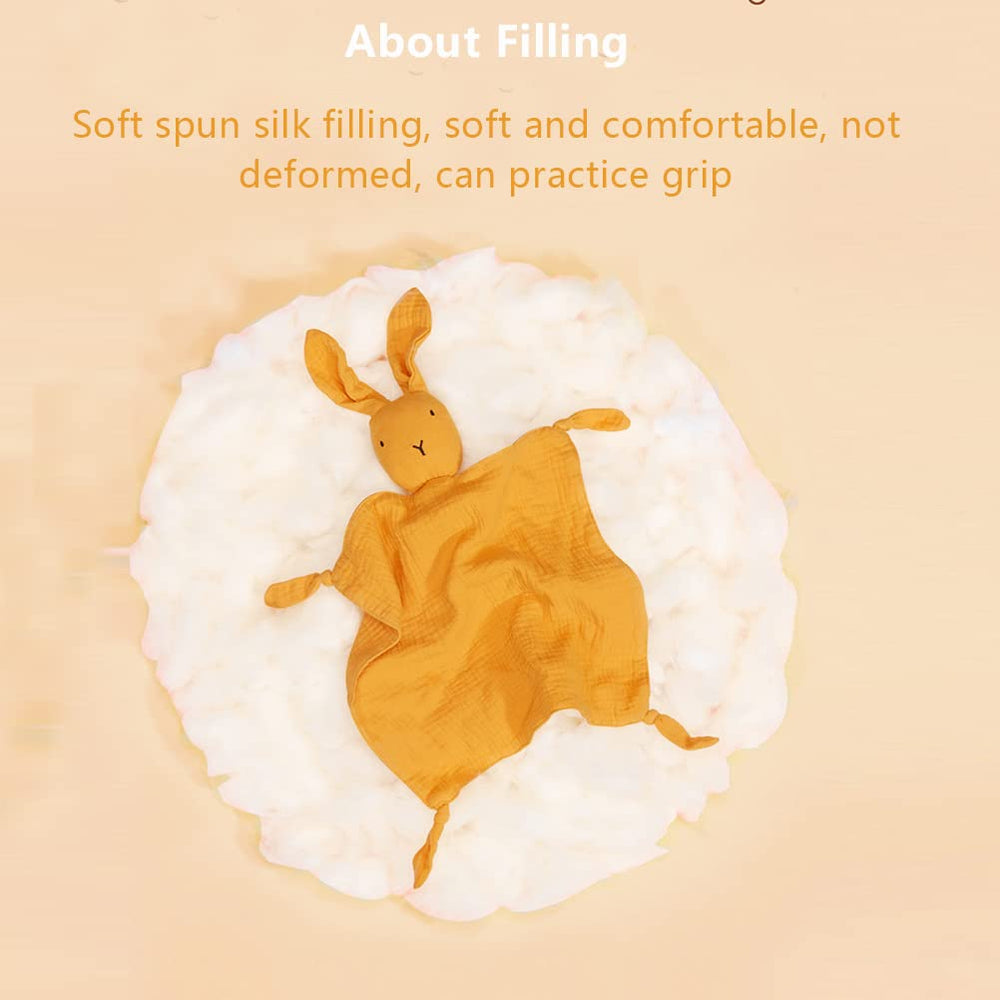 PEIPEIWU Security blanket for babies, helps self-soothe with a familiar soft friend.