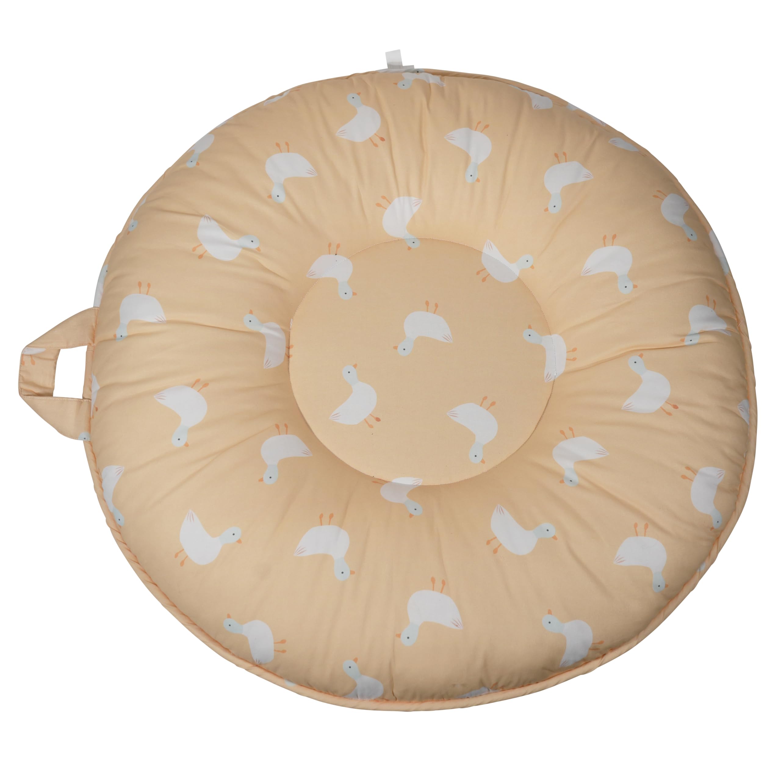 Pello Multi-use Luxe with yellow ducks, cozy pillow for toddlers.