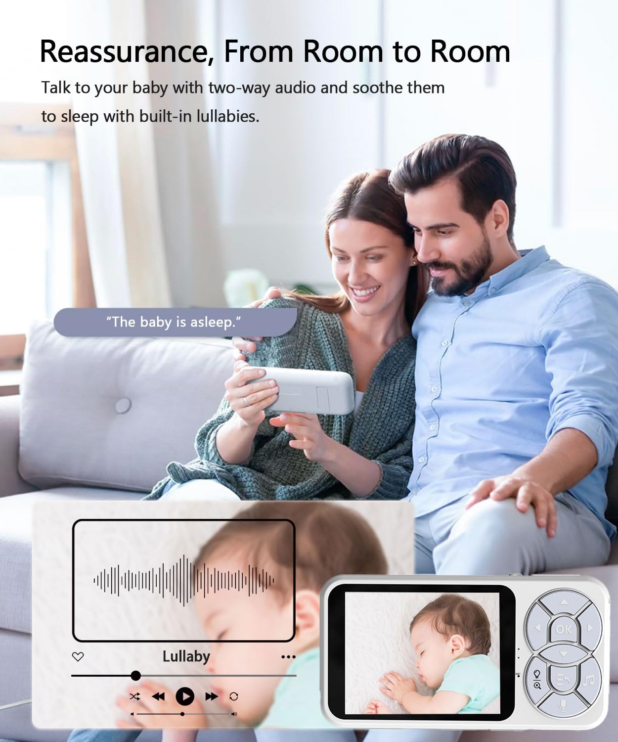 Pelvon temperature sensor helps monitor nursery climate for comfortable sleep