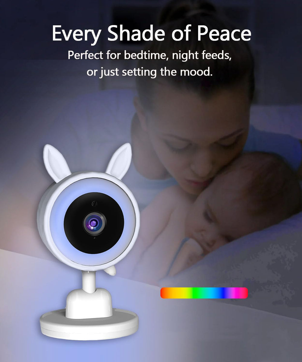Pelvon two-way talk feature enables quick reassurance from any room