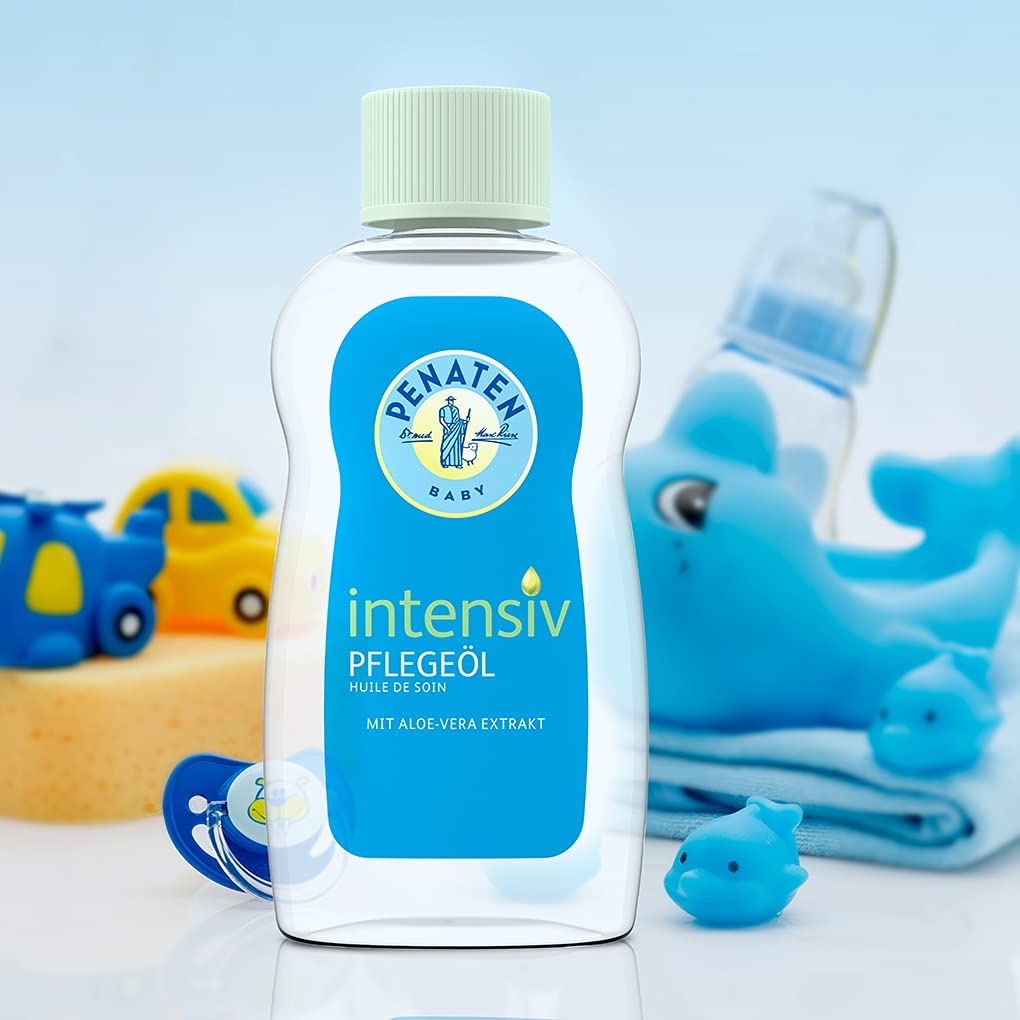 Penaten Baby Oil supports daily skincare for delicate, sensitive skin
