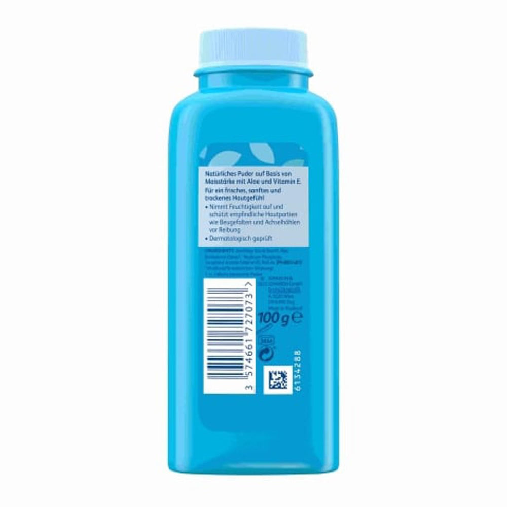 Penaten Baby Puder application on sensitive areas for soft skin.