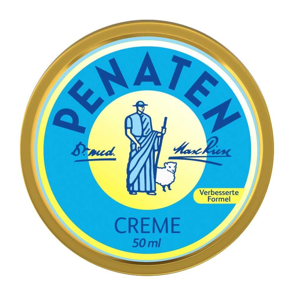 Penaten Creme tin box, 50ml, soothing baby cream for delicate skin protection