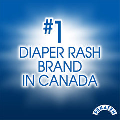 Close-up of Penaten label highlighting the medicated creamy diaper care formula