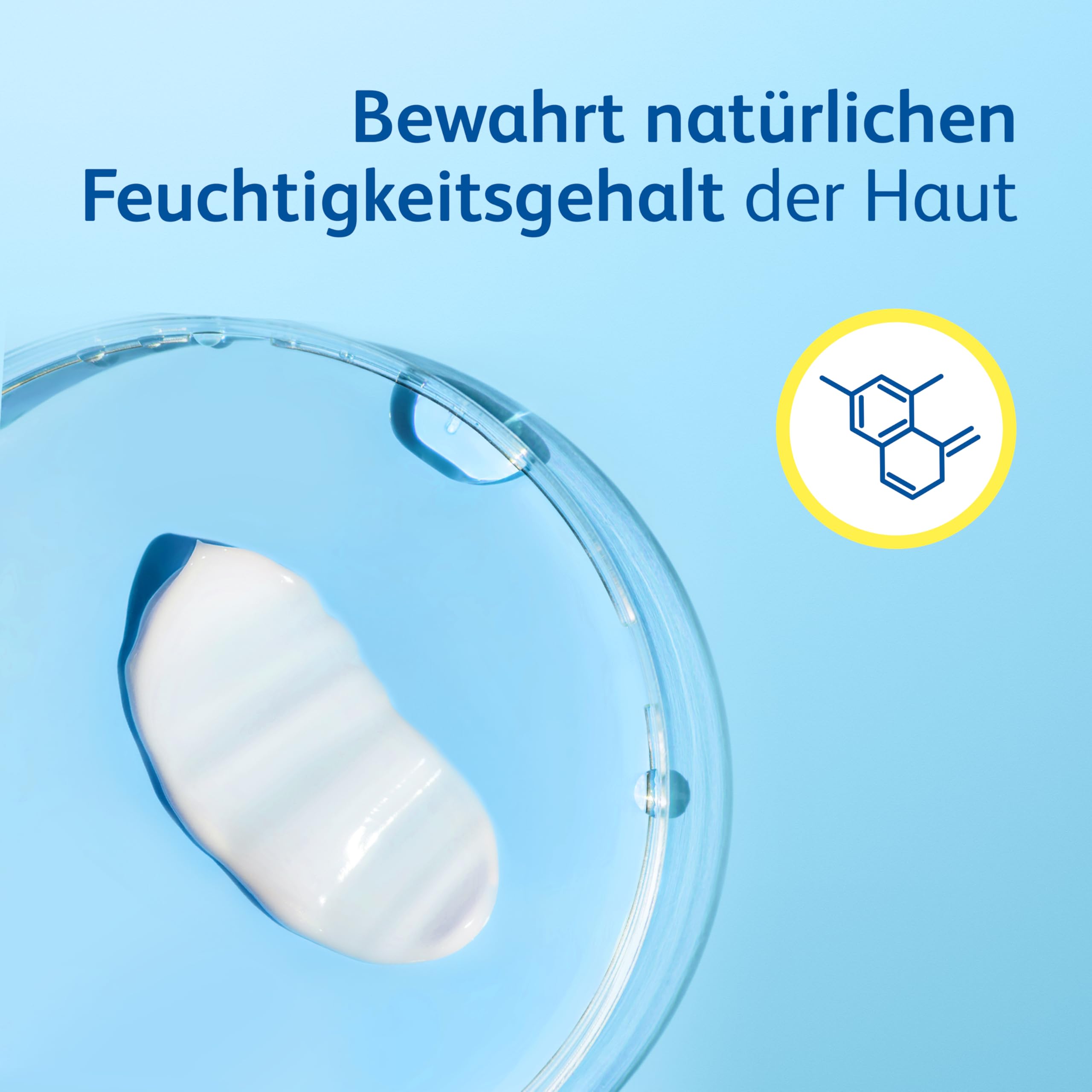 Penaten Wind & Weather Cream for daily use supports the moisture barrier.