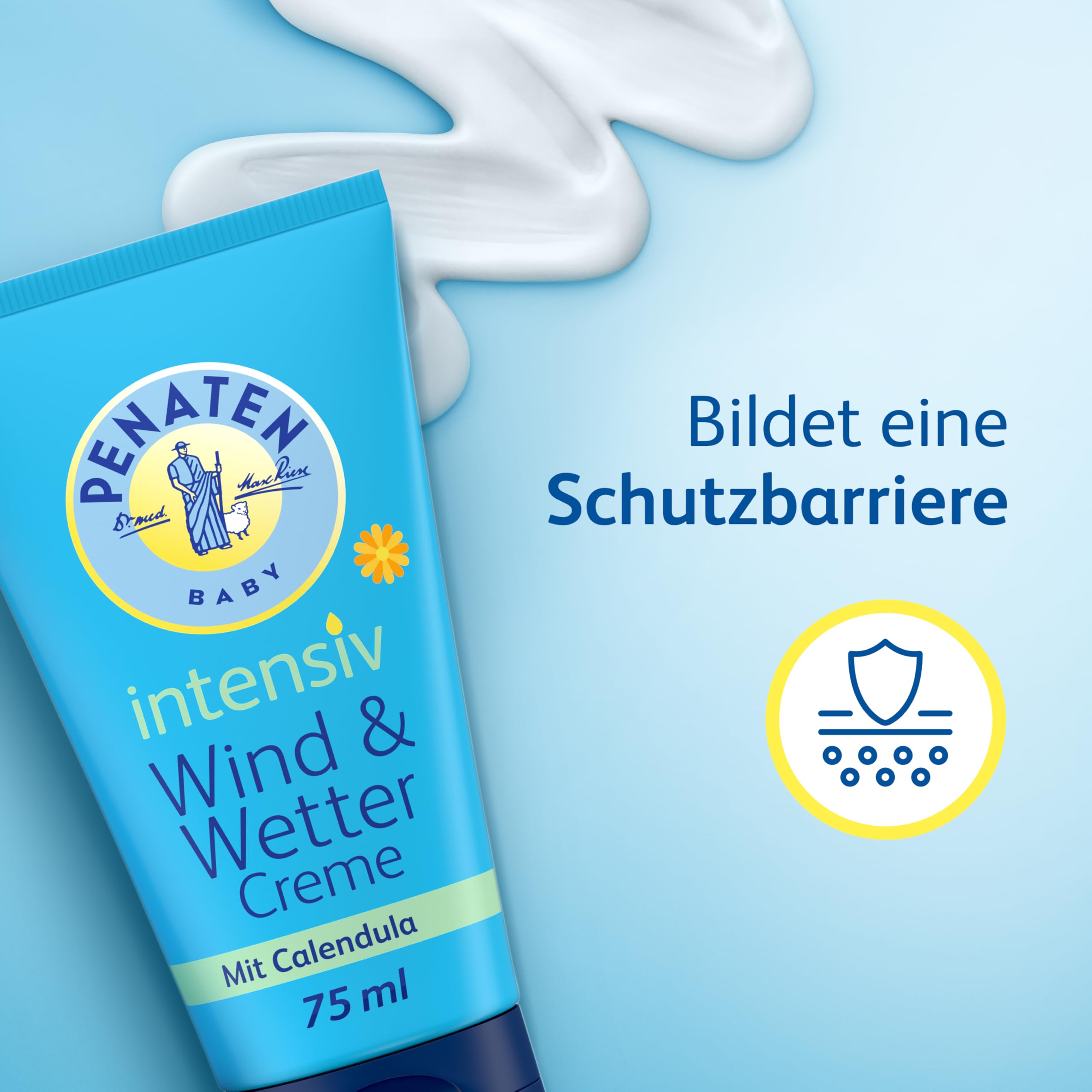Penaten Wind & Weather Cream packaging with 75 ml tube.