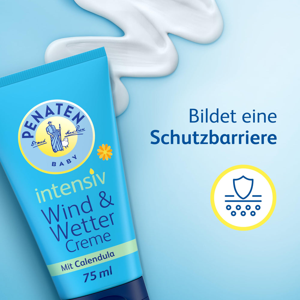 Penaten Wind & Weather Cream packaging with 75 ml tube.