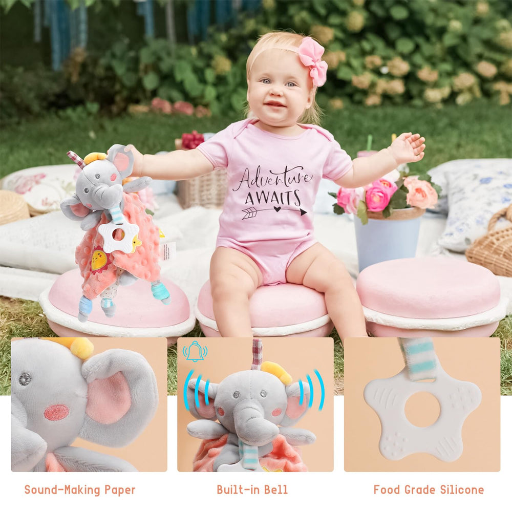 Pengtai elephant blanket cozy and machine washable.
