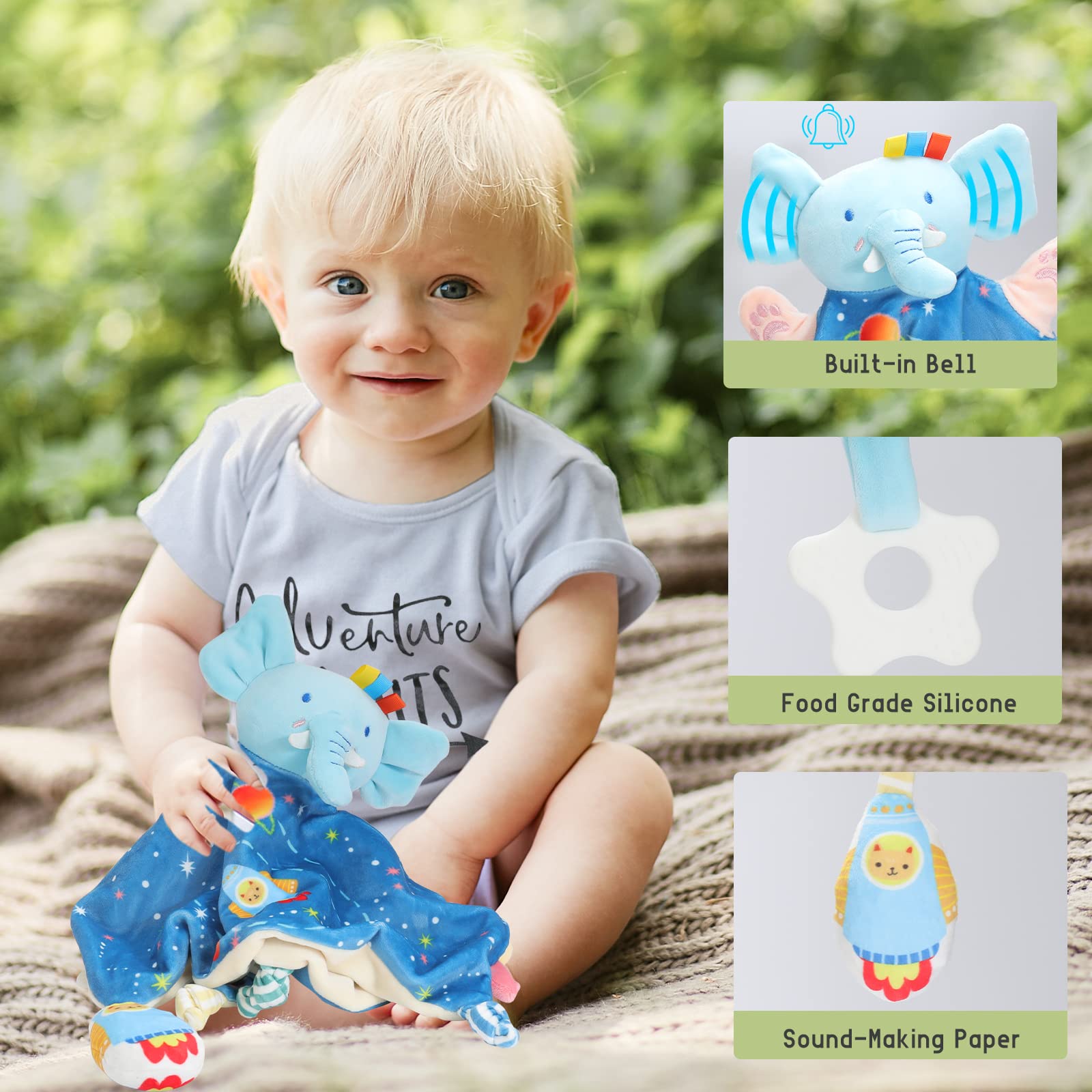 Pengtai gray headband bow adds adorable outfit finishing touch