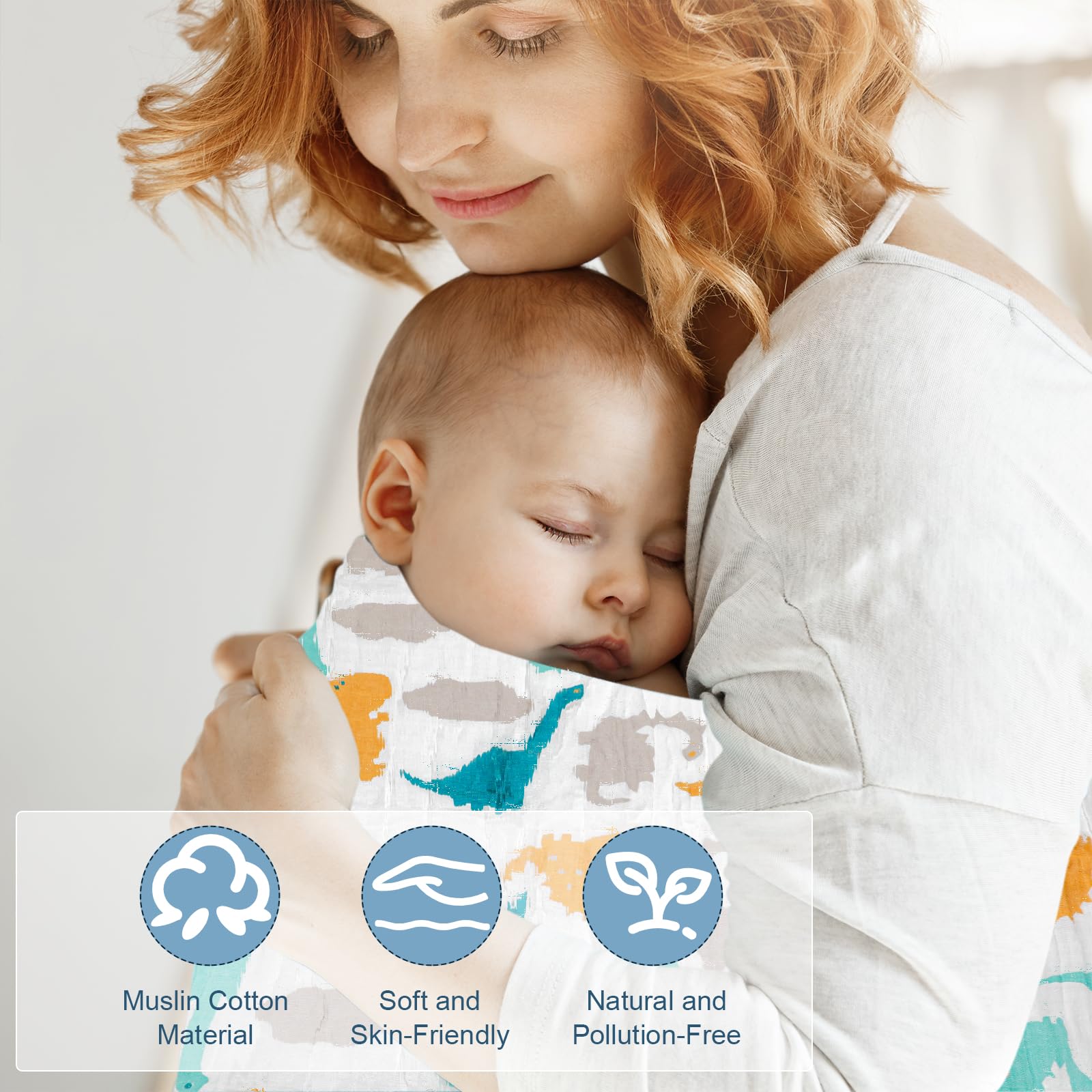 Pengtai lion towel soft absorbent for bath time with baby.
