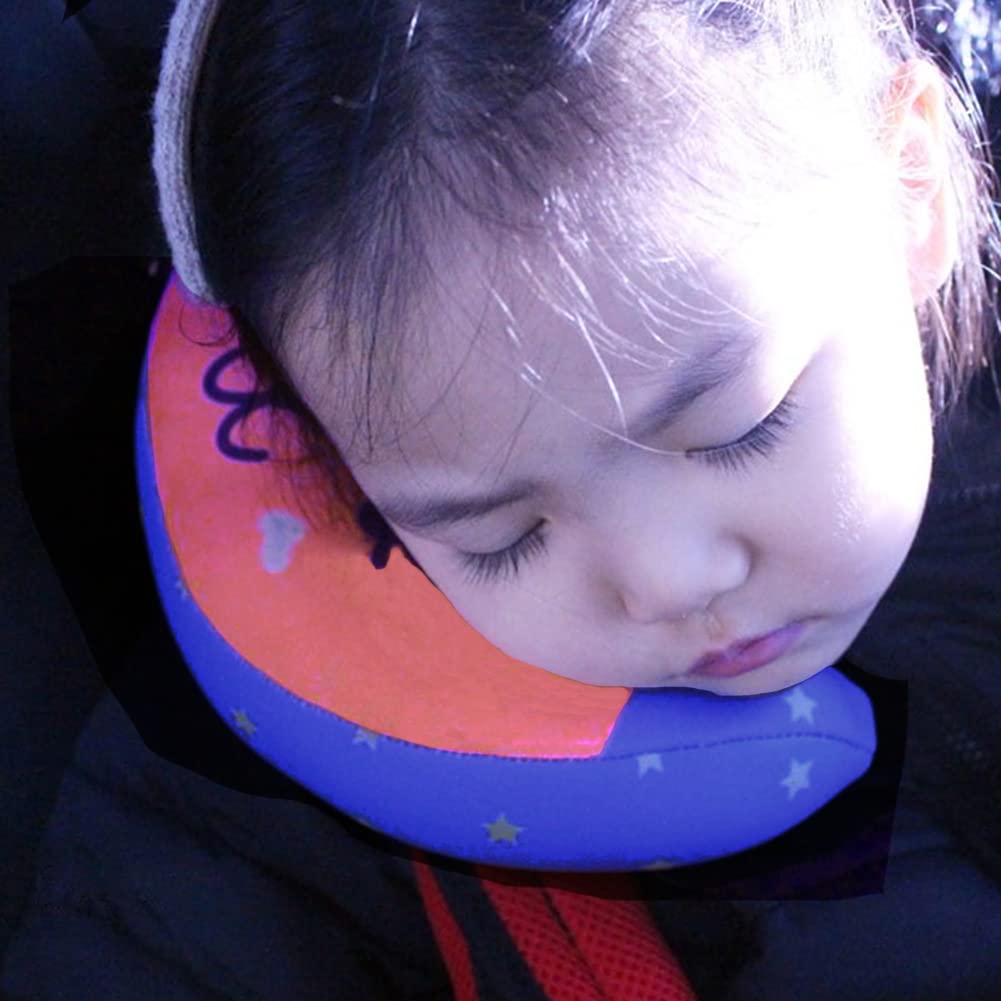 Peninsula Love cute animal-pattern car pillow for nap time.