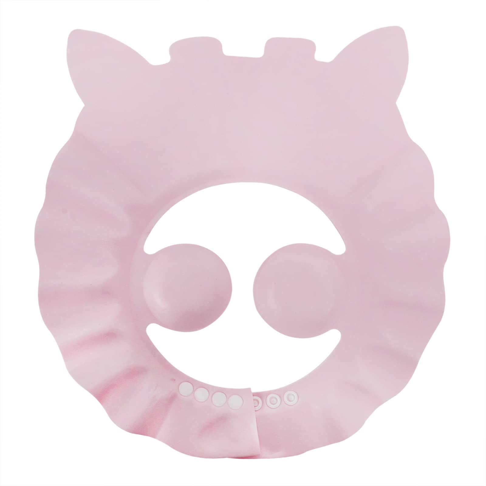 PENINSULA LOVE kid cap protects eyes and ears during showers.