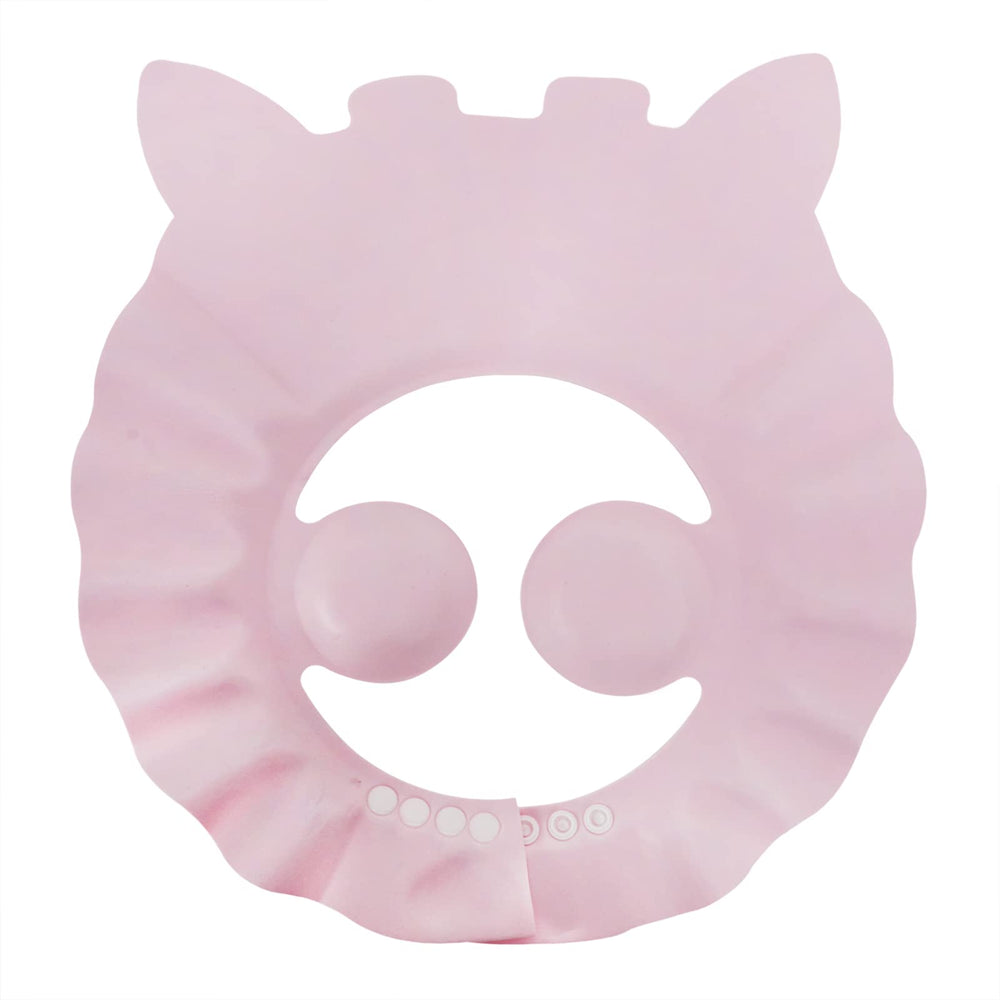 PENINSULA LOVE kid cap protects eyes and ears during showers.