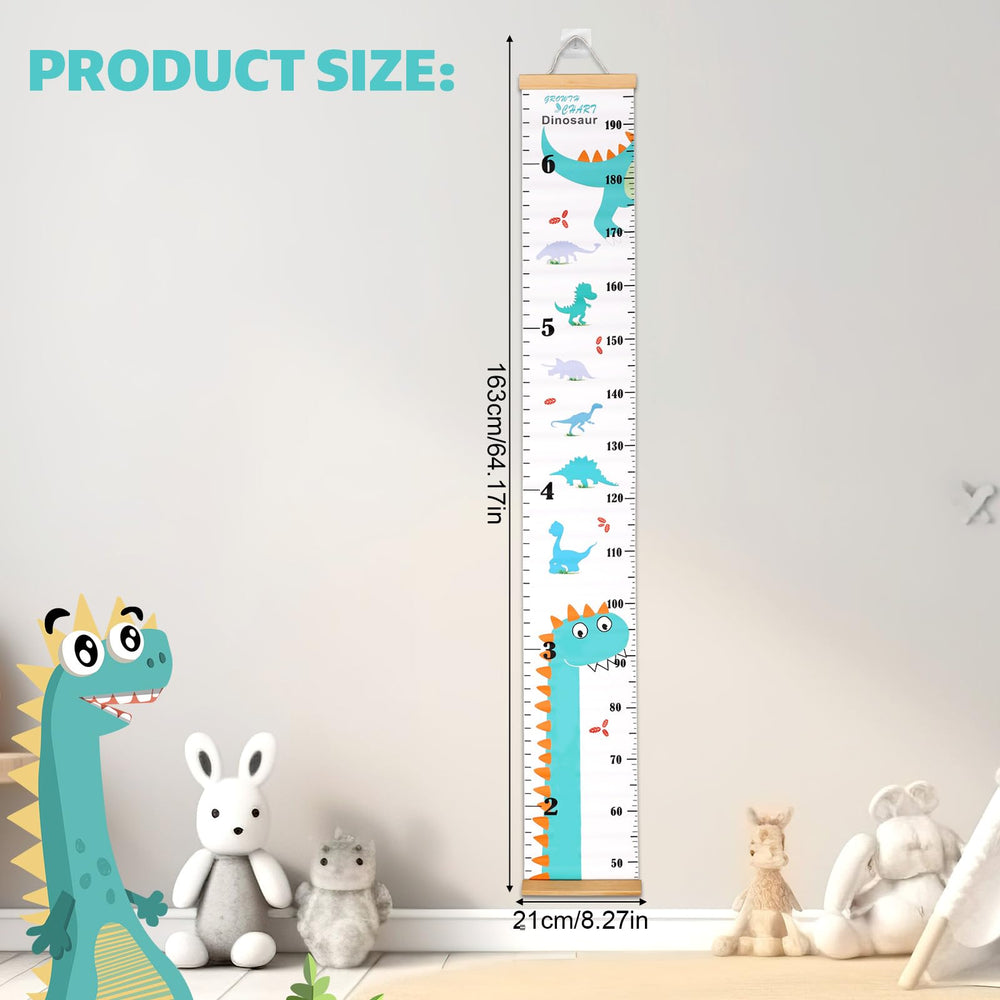 Penitue growth chart shows 163x21 cm scale for growth from infancy to adolescence.