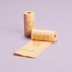 Odor-resistant, tear-proof bags ideal for on-the-go cleaning.