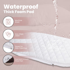 PeraBella XL portable changing pad for on-the-go diapering and easy setups.
