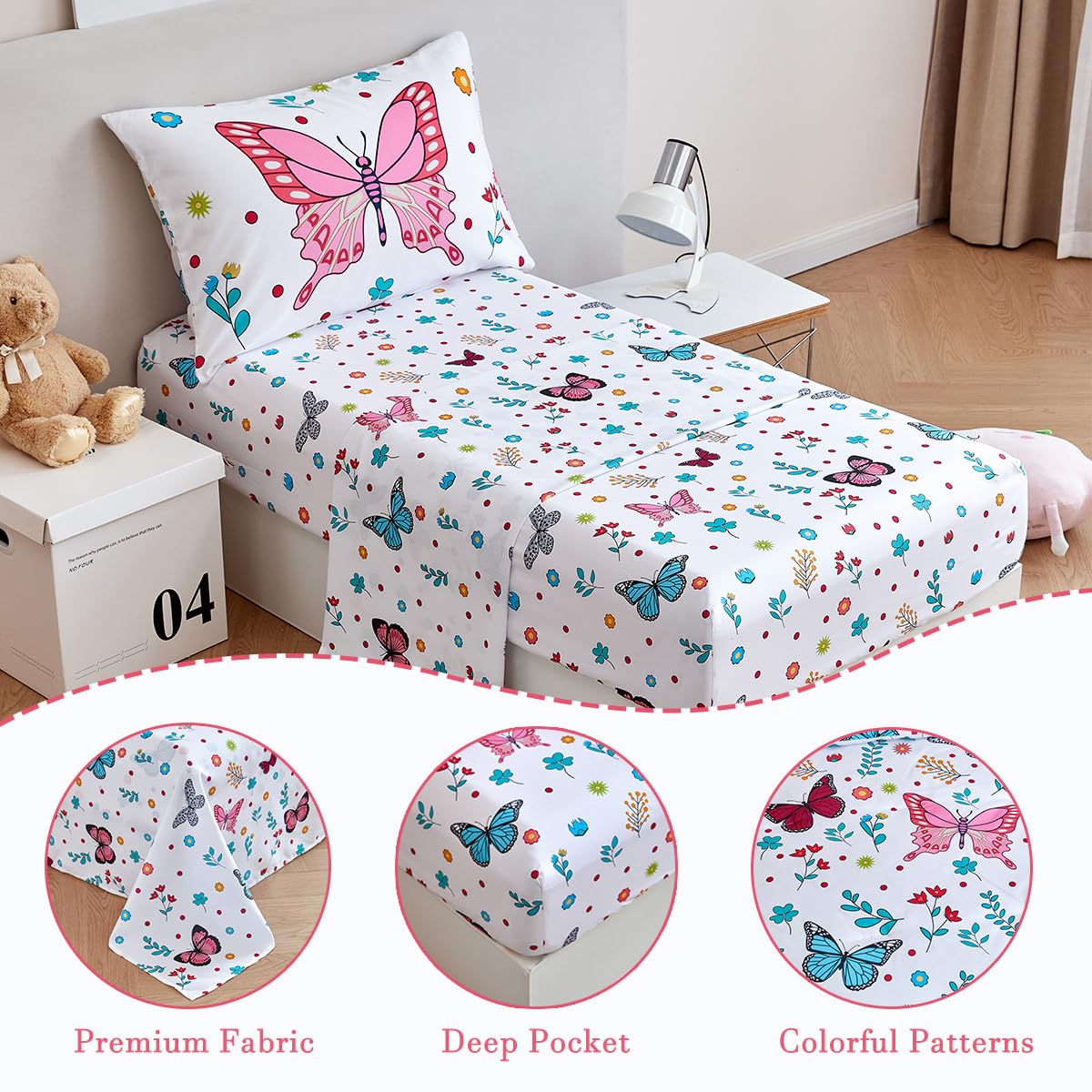 PERFEMET flat sheet 60x45 for all-season breathable comfort