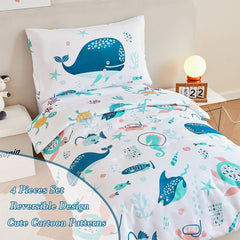 PERFEMET sea turtles design sparks imagination during bedtime and play.