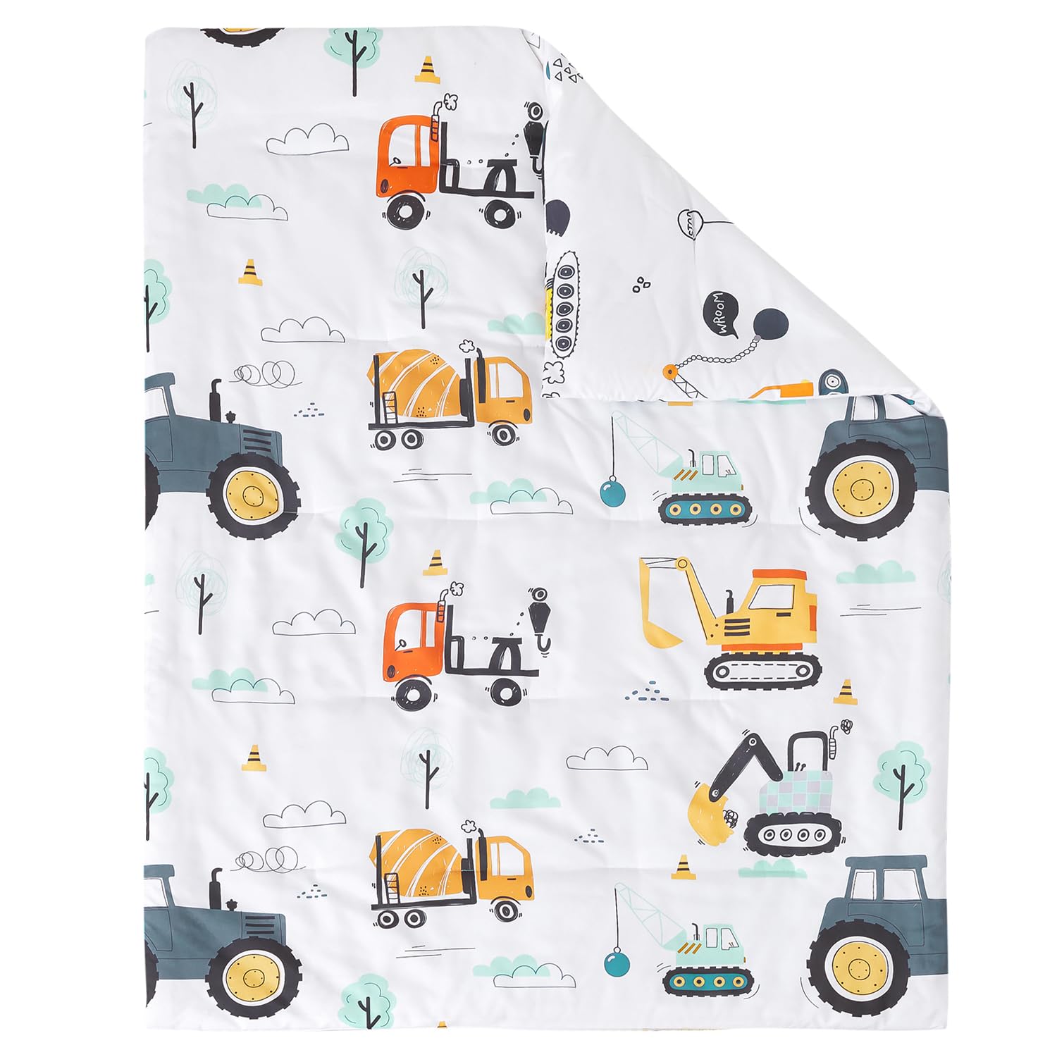 PERFEMET reversible tractor-pattern view offers two looks in one set