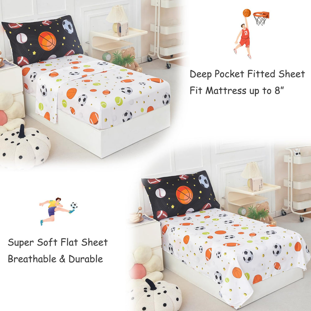 PERFEMET reversible design bedding provides two looks in one.